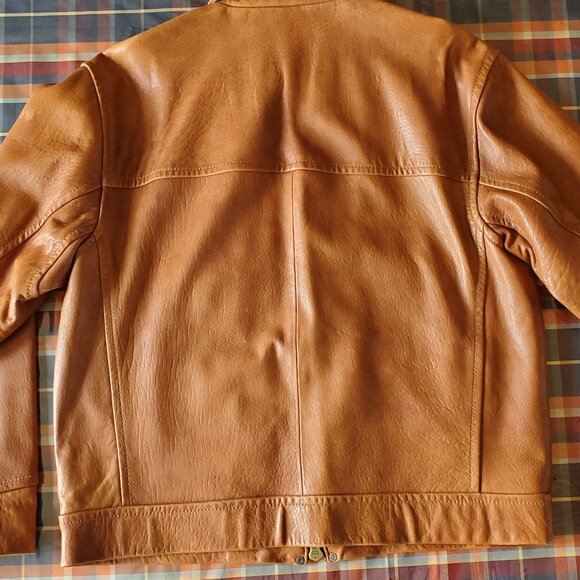 Men's leather jacket - Picture 12 of 12